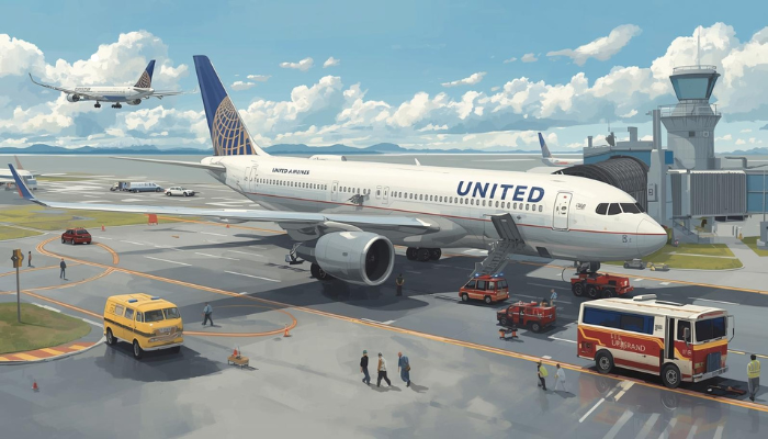 United Airlines Flight UA770 Emergency Diversion